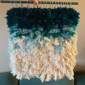 Shag Wall Art/ Tapestry Weave Hanging by Jujujust